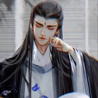 古风男头动漫孤傲仙气图片