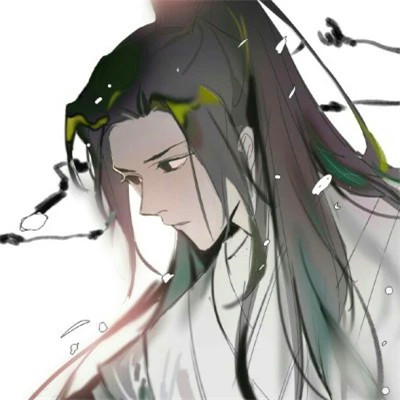 古风男头动漫孤傲仙气图片