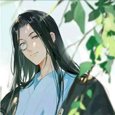 古风男头动漫孤傲仙气图片