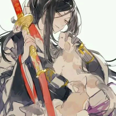 古风男头动漫孤傲仙气图片