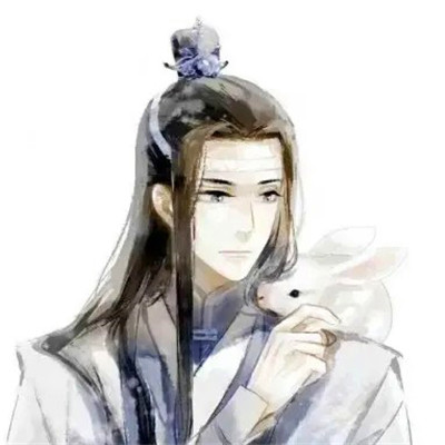 古风男头动漫孤傲仙气图片