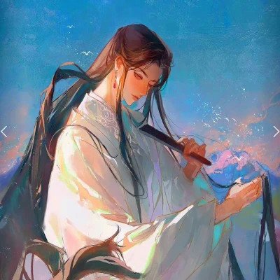 古风男头仙气动漫图片