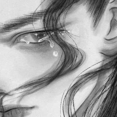 动漫男生头像黑白古风高清好看