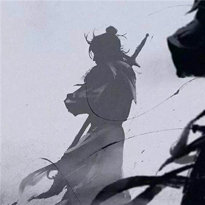 微信古风头像男背影图片