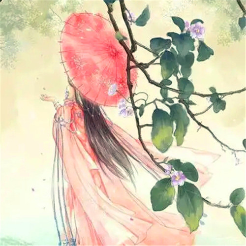 古风头像女背影唯美