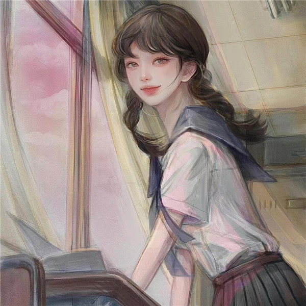 女孩的头像动漫二次元高清优质图片