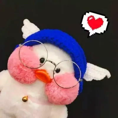 蠢萌动物情头一左一右可爱图片