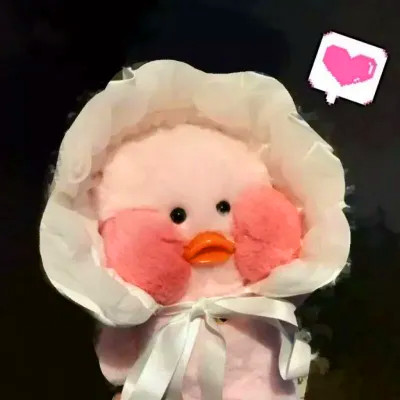 蠢萌动物情头一左一右可爱图片