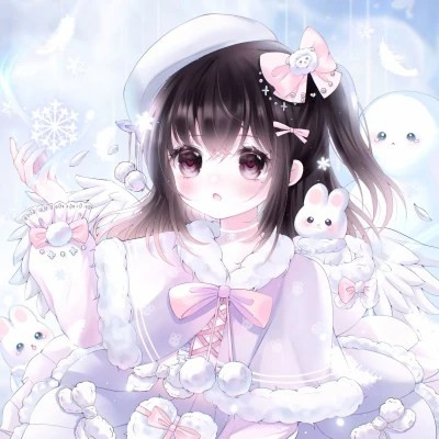 手绘动漫闺蜜头像2025年最新版可爱版