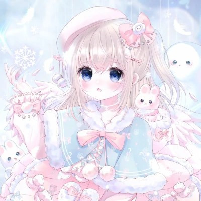 手绘动漫闺蜜头像2025年最新版可爱版
