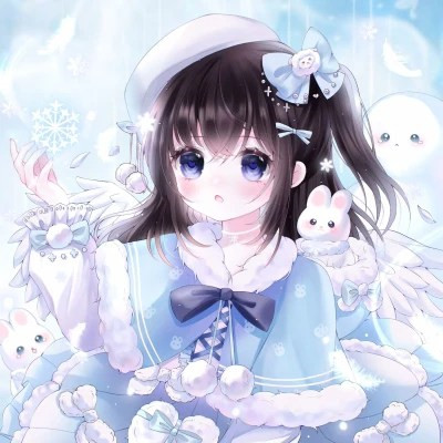 手绘动漫闺蜜头像2025年最新版可爱版