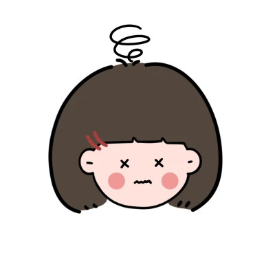 卡通头像女生可爱萌短发