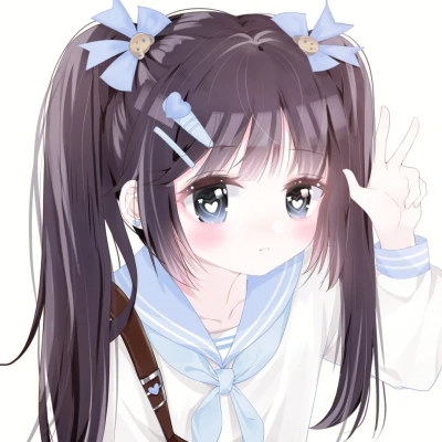 动漫少女闺蜜头像多人精致可爱图片