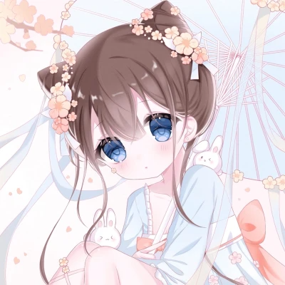 动漫少女闺蜜头像多人精致可爱图片