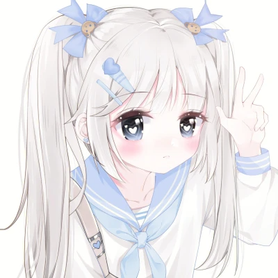 动漫少女闺蜜头像多人精致可爱图片