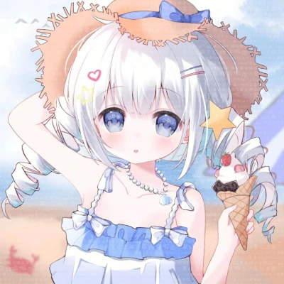 动漫少女闺蜜头像多人精致可爱图片