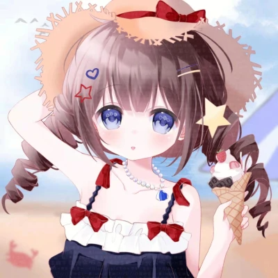 动漫少女闺蜜头像多人精致可爱图片