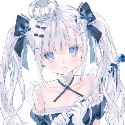 动漫少女闺蜜头像多人精致可爱图片