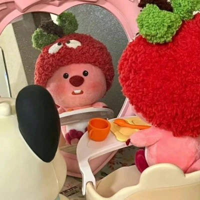 微信毛绒玩具头像可爱图片