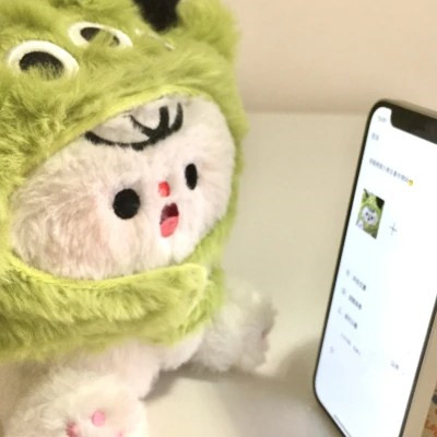 微信毛绒玩具头像可爱图片