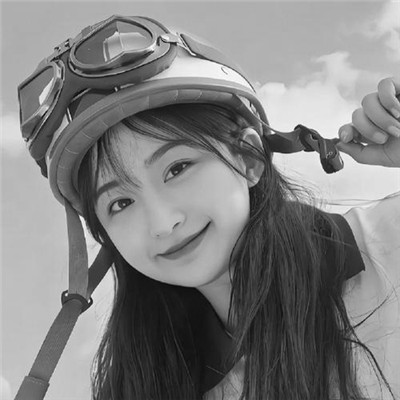 微信高清黑白女生头像