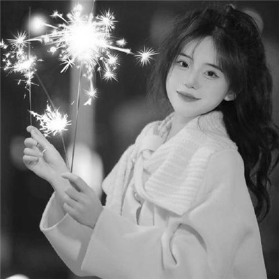 微信高清黑白女生头像