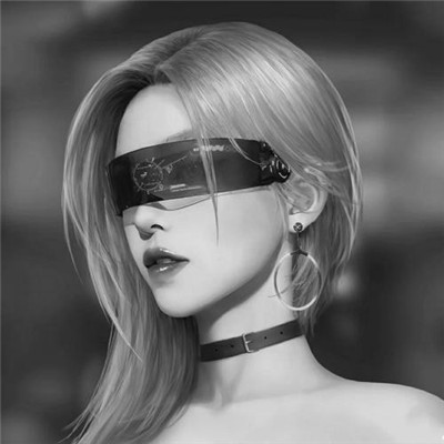 微信高清黑白女生头像