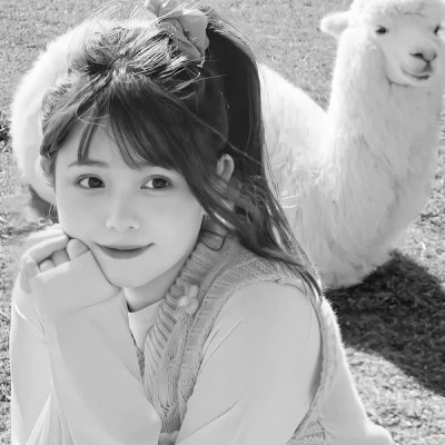 头像黑白系高清女真人