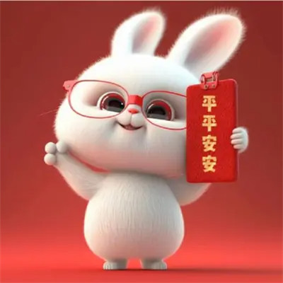 本命年兔女款爆款2025头像