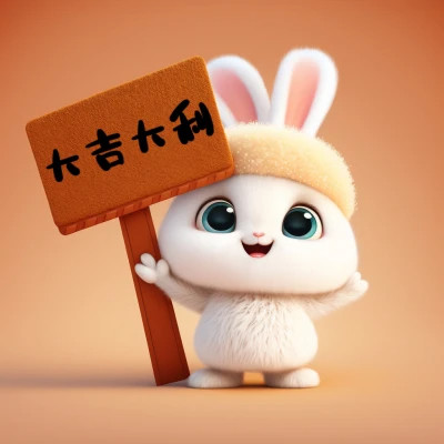 本命年兔女款爆款2025头像
