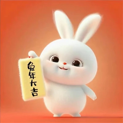 2025兔年带来好运头像