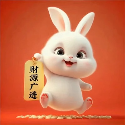 2025兔年带来好运头像