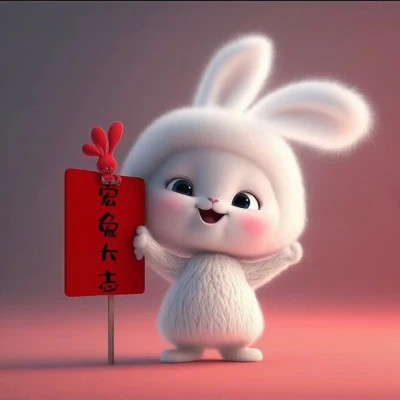2025兔年带来好运头像