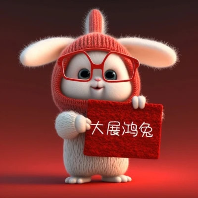 2025兔年带来好运头像