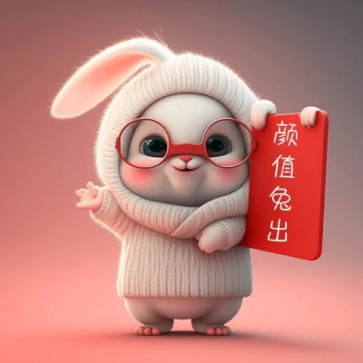 2025兔年带来好运头像