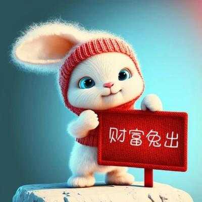 2025兔年带来好运头像