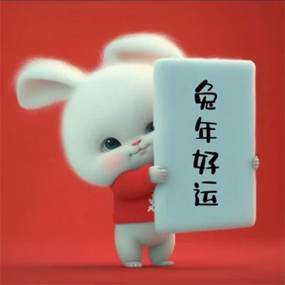 2025兔年带来好运头像