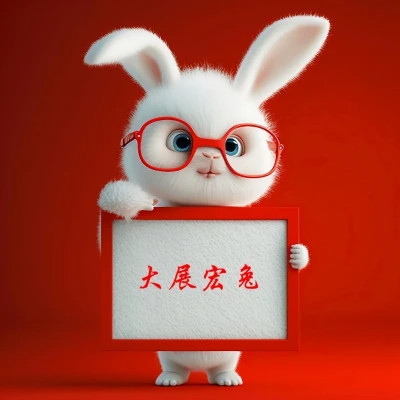 2025兔年带来好运头像