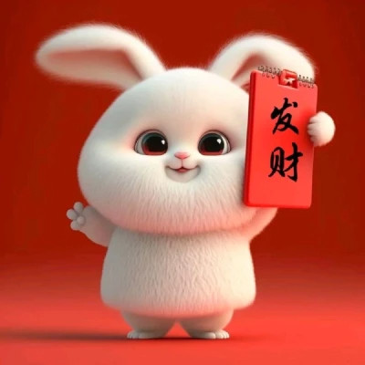 2025兔年带来好运头像