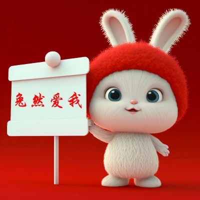 2025兔年带来好运头像
