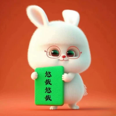 2025兔年带来好运头像