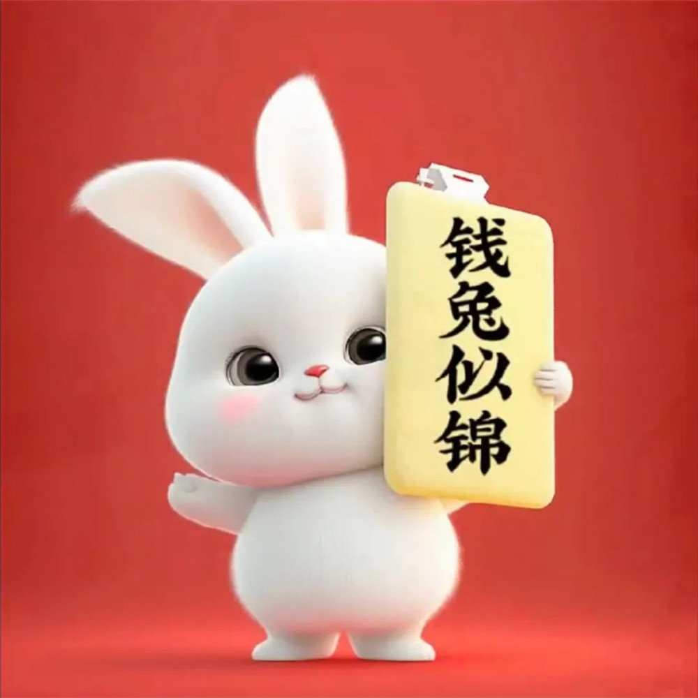 2025年最火兔年头像可爱图片