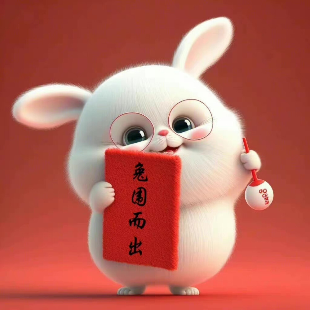 2025年最火兔年头像可爱图片