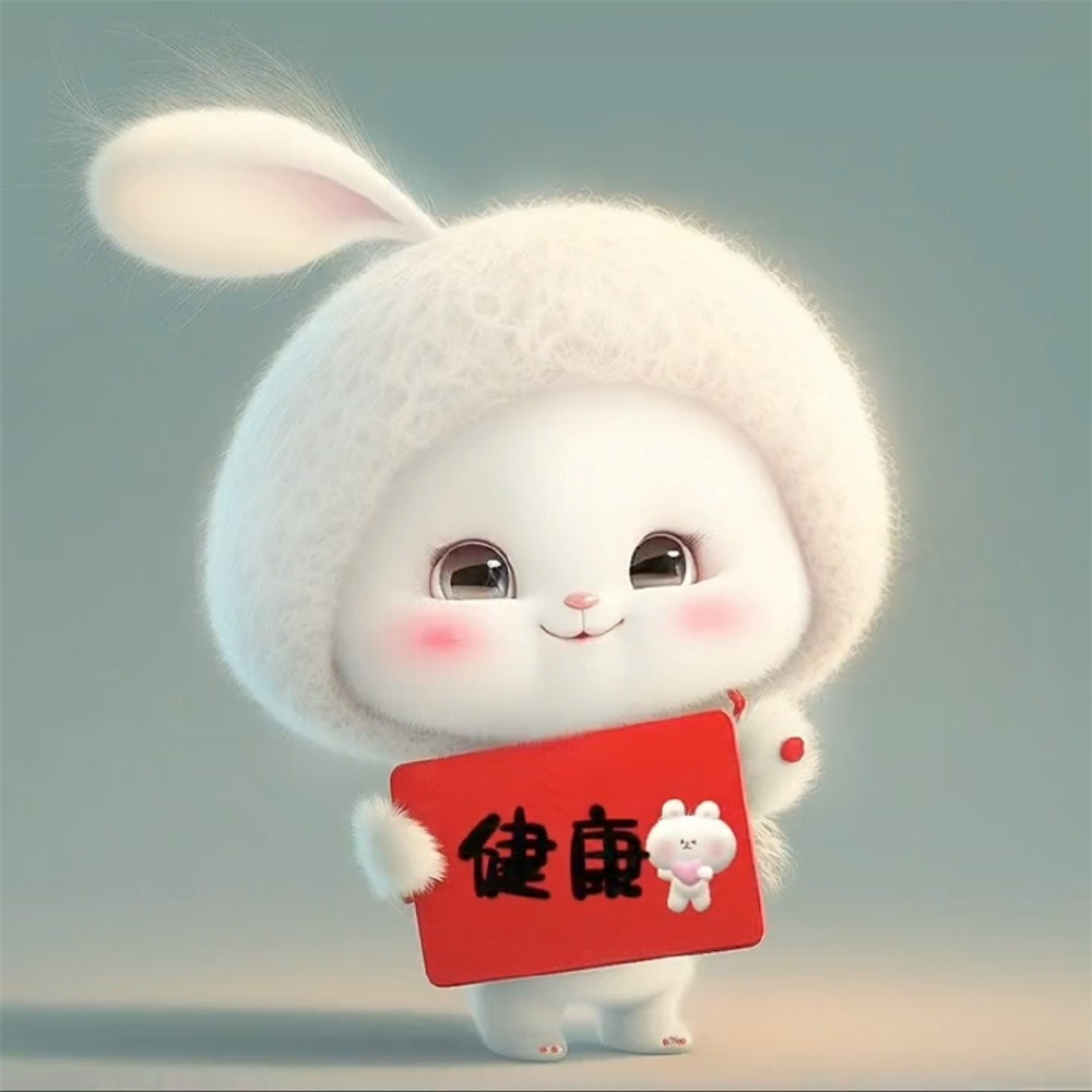 2025年最火兔年头像可爱图片