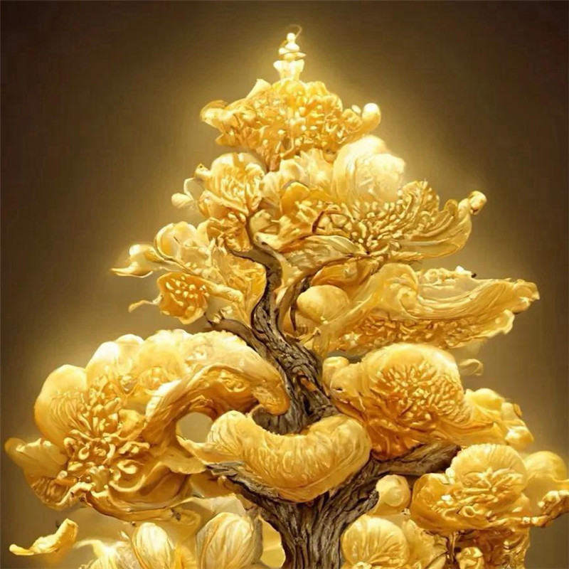 微信头像发财树吉祥树