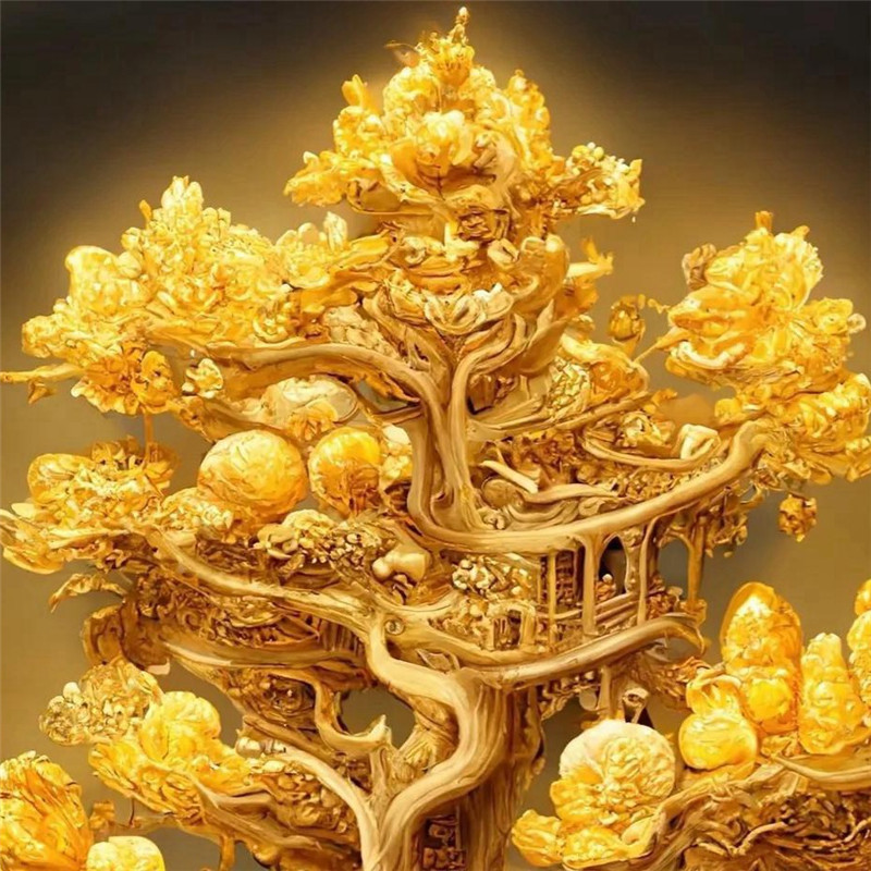 微信头像发财树吉祥树