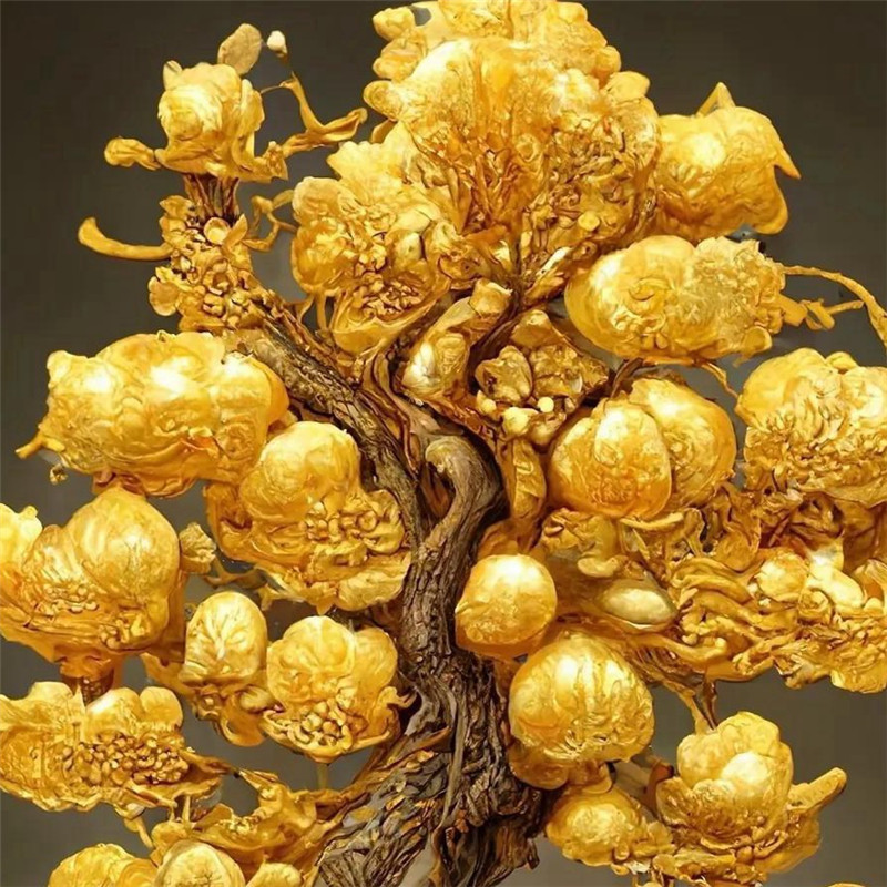 微信头像发财树吉祥树