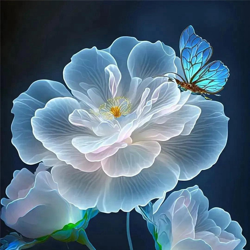 唯美梦幻玫瑰花头像图片
