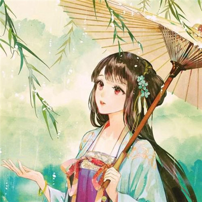 卡通头像女微信气质高清好看图片