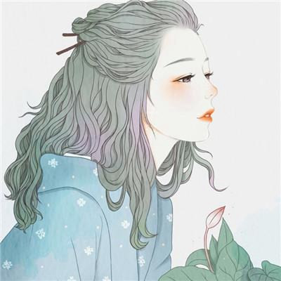 卡通头像女微信气质高清好看图片